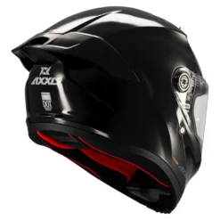 Kask integralny AXXIS FENIX SOLID A1 GLOSS BLACK czarny