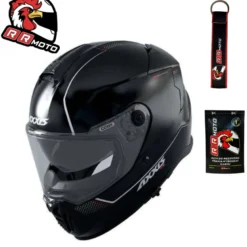 Kask integralny AXXIS HAWK SOLID MATT BLACK czarny mat