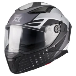 Kask integralny AXXIS PANTHER SV DIMENSION B0 MATT szary czarny biały