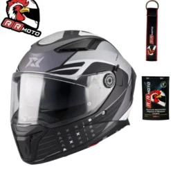 Kask integralny AXXIS PANTHER SV DIMENSION B0 MATT szary czarny biały