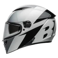Kask integralny BELL LITHIUM ECE6 SHEAR SILVER/WHITE srebrny biały