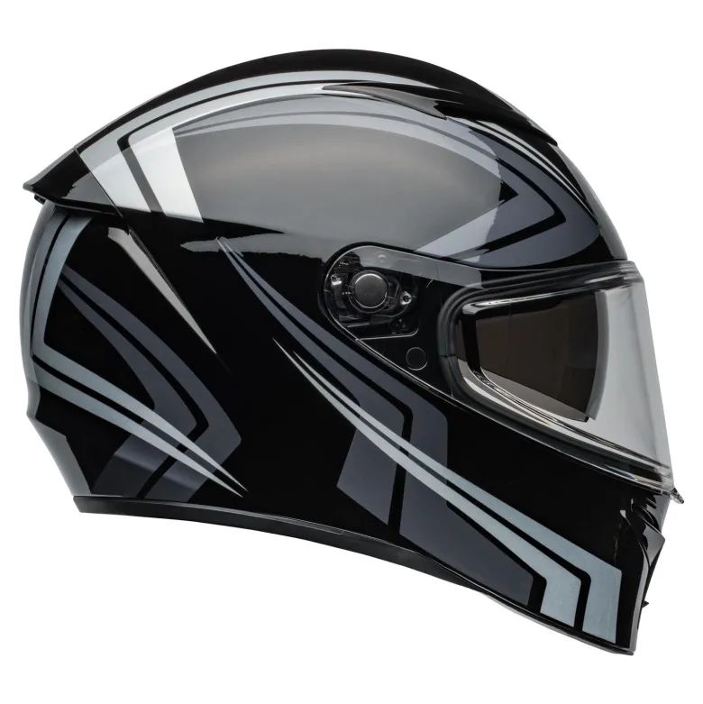 Kask integralny BELL LITHIUM ECE6 JETSTREAM BLACK/SILVER czarny srebrny