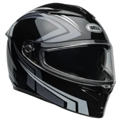Kask integralny BELL LITHIUM ECE6 JETSTREAM BLACK/SILVER czarny srebrny