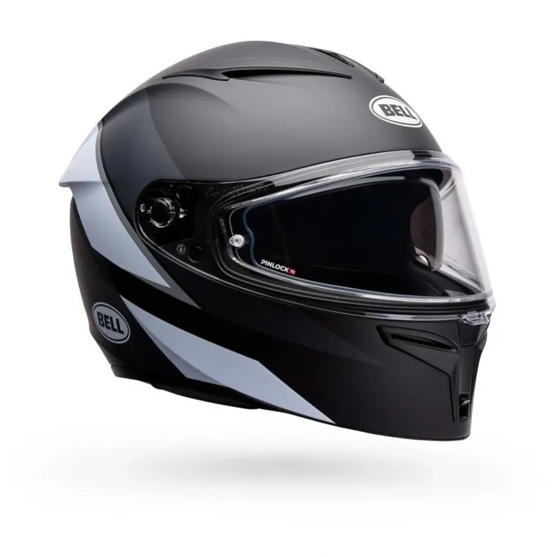 Kask integralny BELL LITHIUM ECE6 FLIP BLACK WHITE czarny biały