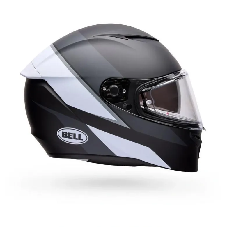 Kask integralny BELL LITHIUM ECE6 FLIP BLACK WHITE czarny biały