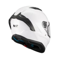 Kask integralny dziecięcy MT STINGER 2 KIDS PURE GLOSS WHITE biały