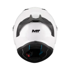 Kask integralny dziecięcy MT STINGER 2 KIDS PURE GLOSS WHITE biały