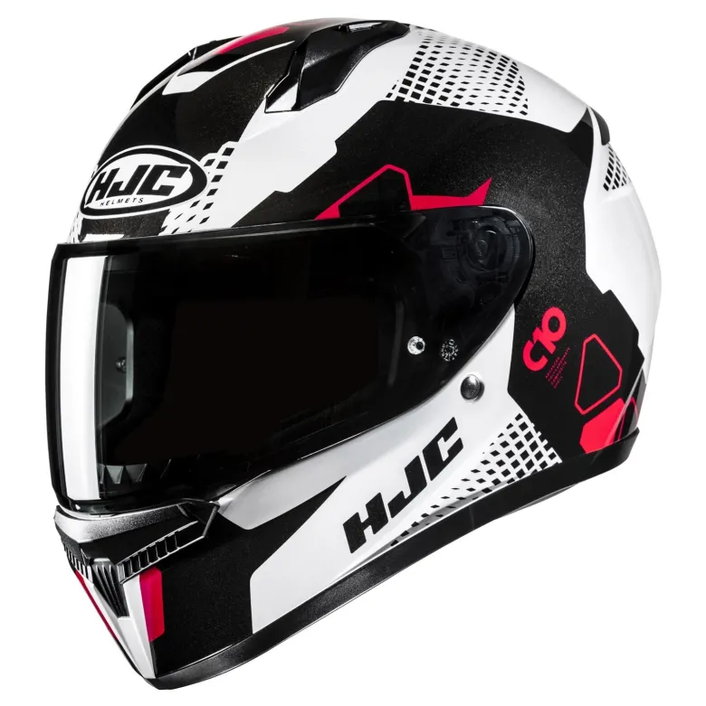 Kask integralny HJC C10 ASPA WHITE/BLACK biały czarny