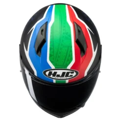 Kask integralny HJC C10 BB33 BLACK/BLUE niebieski czerwony zielony czarny