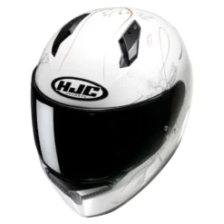 Kask integralny HJC C10 EPIK WHITE biały złoty srebrny