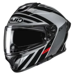Kask integralny HJC C71 FABER BLACK/RED czarny czerwony