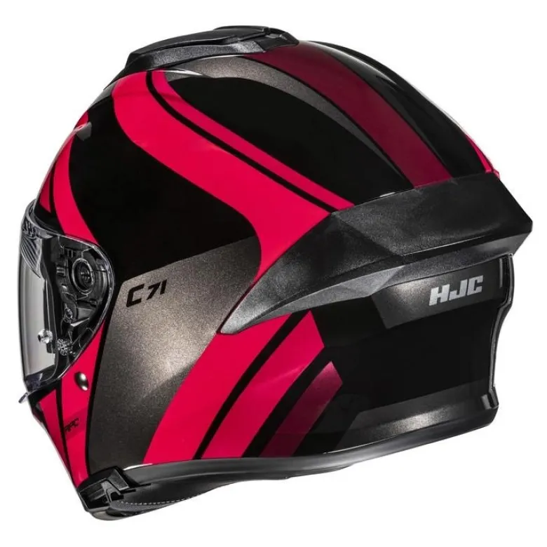 Kask integralny HJC C71 FABER RED/BLACK czerwony czarny