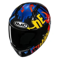 Kask integralny HJC C10 FOP BLACK/BLUE czarny niebieski