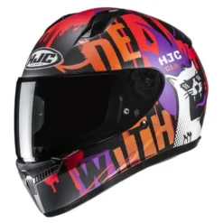 Kask integralny HJC C10 FOP BLACK/RED czarny czerwony