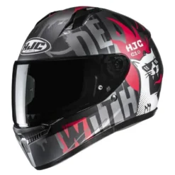 Kask integralny HJC C10 FOP GREY/RED szary czerwony
