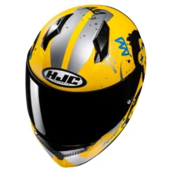 Kask integralny HJC C10 GETI YELLOW/SILVER żółty srebrny czarny niebieski