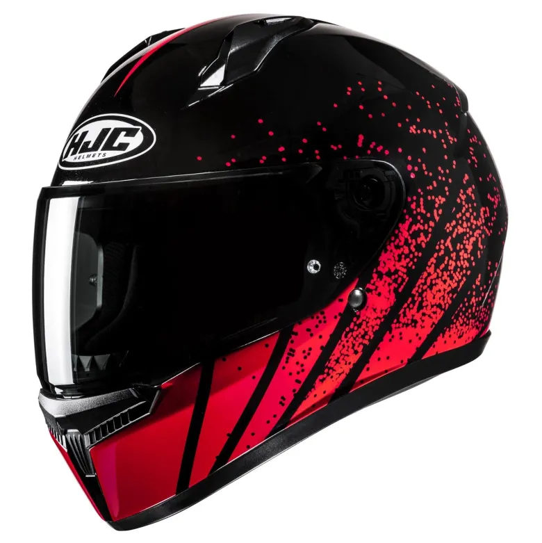 Kask integralny HJC C10 HAVEN BLACK/RED czarny czerwony