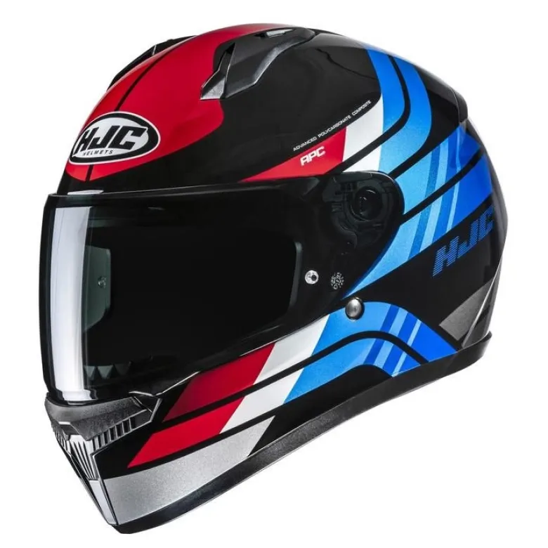 Kask integralny HJC C10 HIPER BLACK/RED czarny czerwony