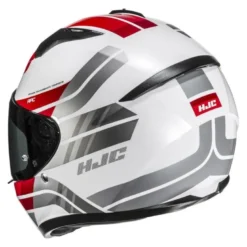 Kask integralny HJC C10 HIPER WHITE/RED biały czerwony