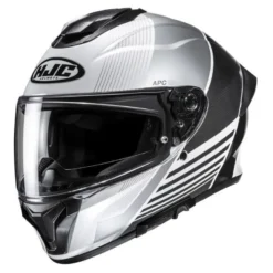 Kask integralny HJC C71 MORIX WHITE/BLACK biały czarny