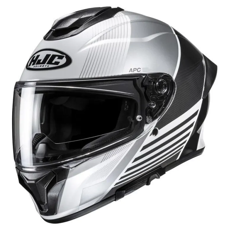 Kask integralny HJC C71 MORIX WHITE/BLACK biały czarny