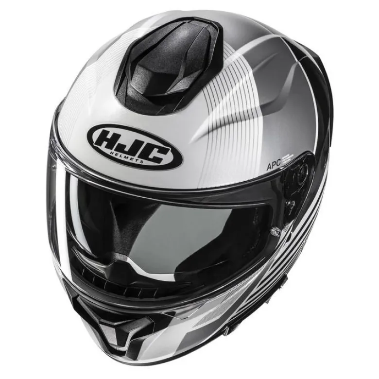 Kask integralny HJC C71 MORIX WHITE/BLACK biały czarny