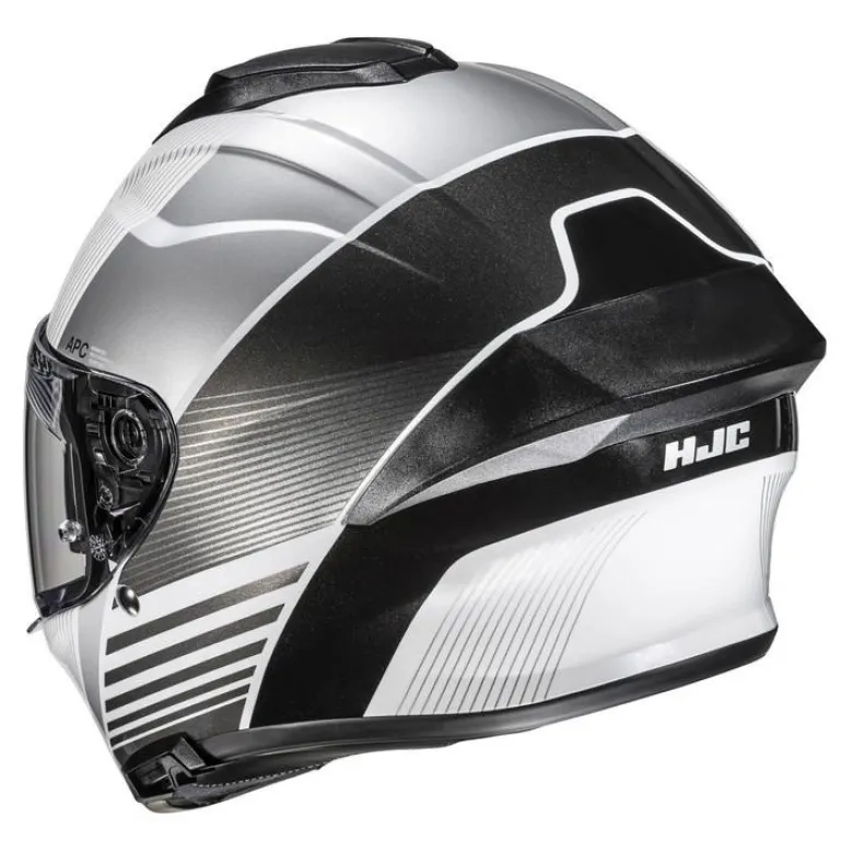Kask integralny HJC C71 MORIX WHITE/BLACK biały czarny