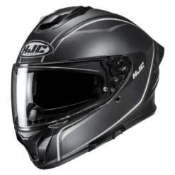 Kask integralny HJC C71 QUEZ BLACK/GREY czarny szary