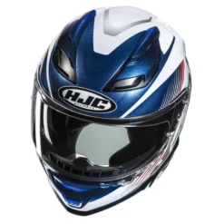 Kask integralny HJC F71 CATOS BLUE/WHITE niebieski biały