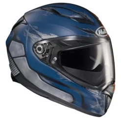 Kask integralny HJC F70 DEATHSTROKE DC COMICS BLUE/ORANGE niebieski pomarańczowy szary czarny