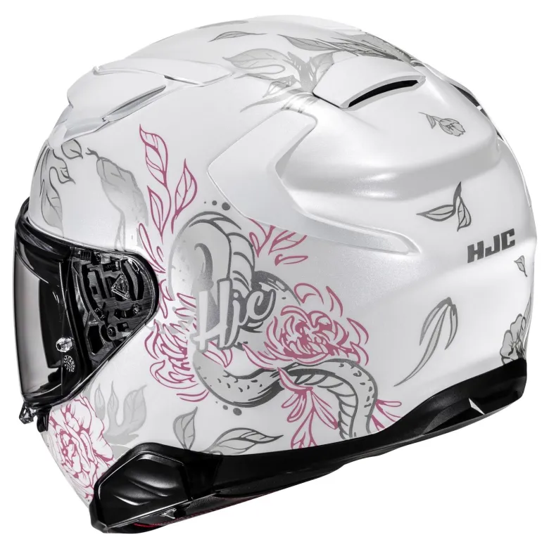 Kask integralny HJC F71 ELIZ WHITE/PINK biały różowy