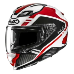 Kask integralny HJC F71 TOZZ WHITE/RED biały czerwony