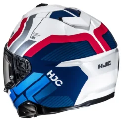 Kask integralny HJC I71 VIZ BLUE/RED niebieski czerwony
