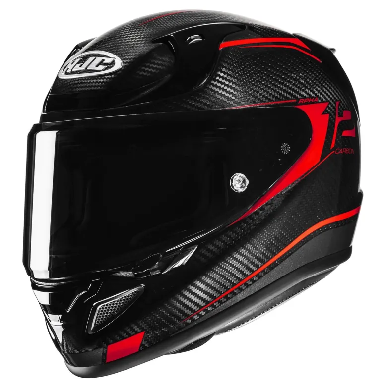 Kask integralny HJC RPHA 12 CARBON KERES BLACK/RED czarny czerwony