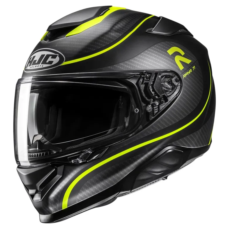 Kask integralny HJC RPHA 71 CLETA BLACK/YELLOW czarny żółty