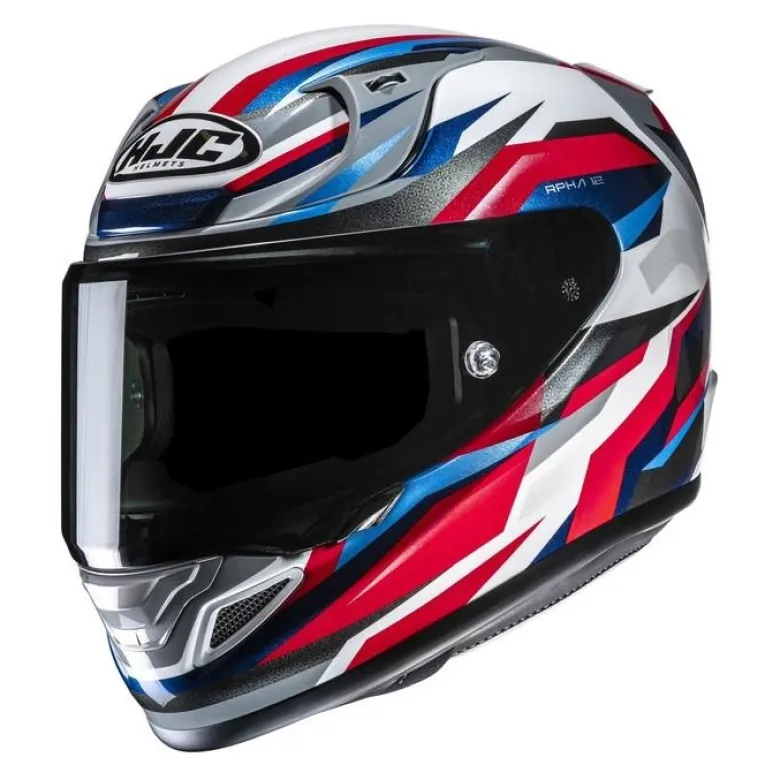 Kask integralny HJC RPHA 12 DRAVIX RED/BLUE czerwony niebieski