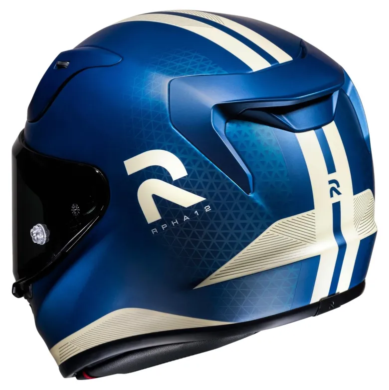 Kask integralny HJC RPHA 12 ENOTH BLUE niebieski beżowy
