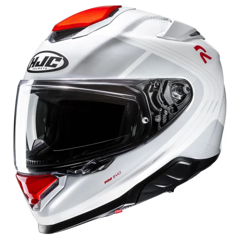 Kask integralny HJC RPHA 71 FREPE WHITE/SILVER biały srebrny czerwony