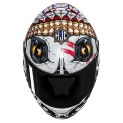 Kask integralny HJC RPHA 12 KEPINA WHITE/RED biały czerwony