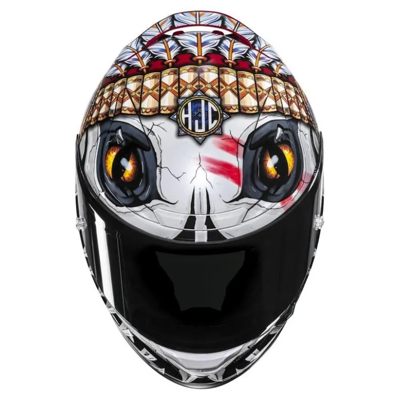 Kask integralny HJC RPHA 12 KEPINA WHITE/RED biały czerwony