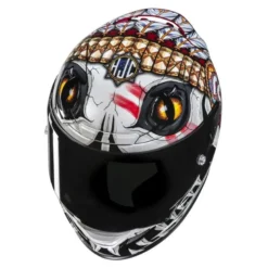 Kask integralny HJC RPHA 12 KEPINA WHITE/RED biały czerwony