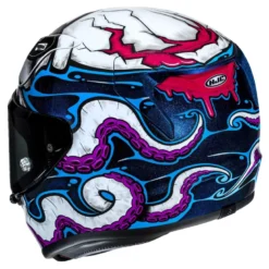 Kask integralny HJC RPHA 12 KRAKEN WHITE/BLUE biały niebieski