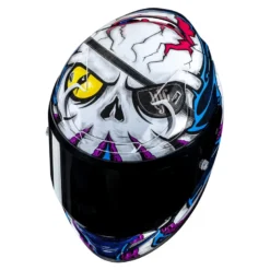 Kask integralny HJC RPHA 12 KRAKEN WHITE/BLUE biały niebieski