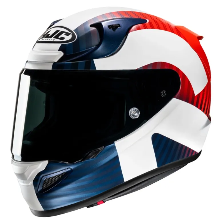 Kask integralny HJC RPHA 12 OTTIN WHITE/RED niebieski czerwony biały