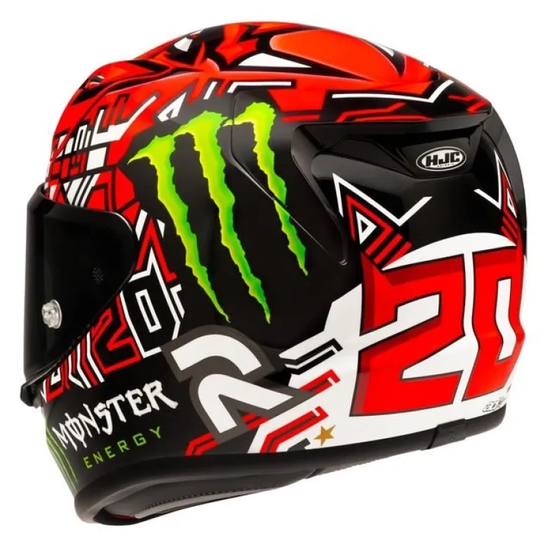 Kask integralny HJC RPHA 12 QUARTARARO REPLICA 2 RED/BLACK czerwony czarny