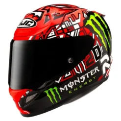 Kask integralny HJC RPHA 12 QUARTARARO REPLICA 2 RED/BLACK czerwony czarny