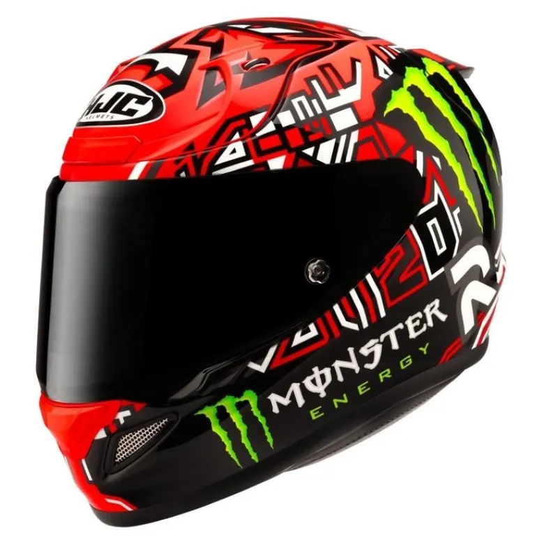 Kask integralny HJC RPHA 12 QUARTARARO REPLICA 2 RED/BLACK czerwony czarny