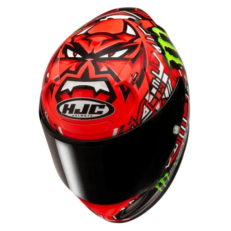Kask integralny HJC RPHA 12 QUARTARARO REPLICA 2 RED/BLACK czerwony czarny