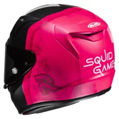 Kask integralny HJC RPHA 12 SQUID GAME NETFLIX BLACK/RED czarny czerwony biały różowy