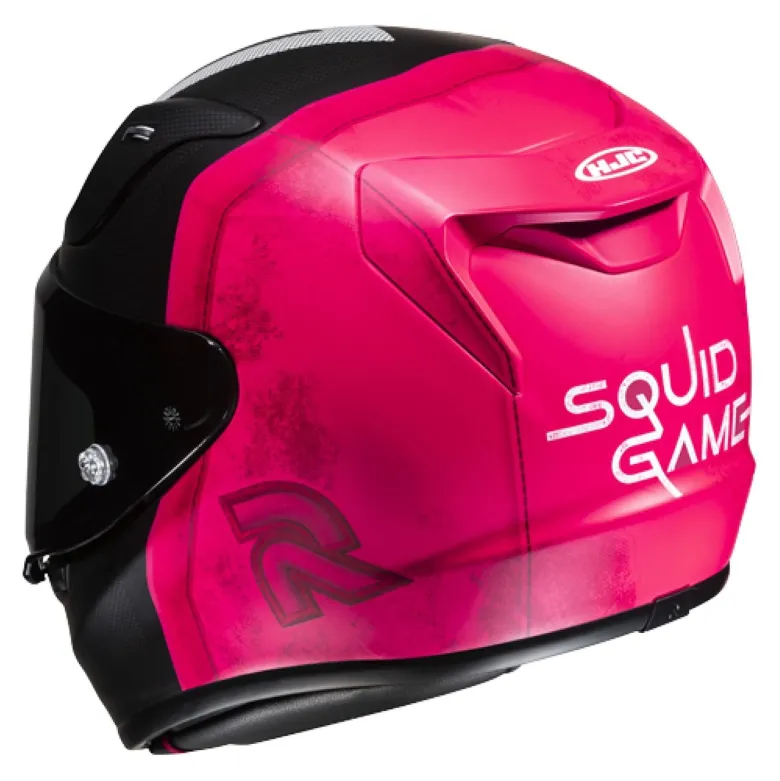 Kask integralny HJC RPHA 12 SQUID GAME NETFLIX BLACK/RED czarny czerwony biały różowy